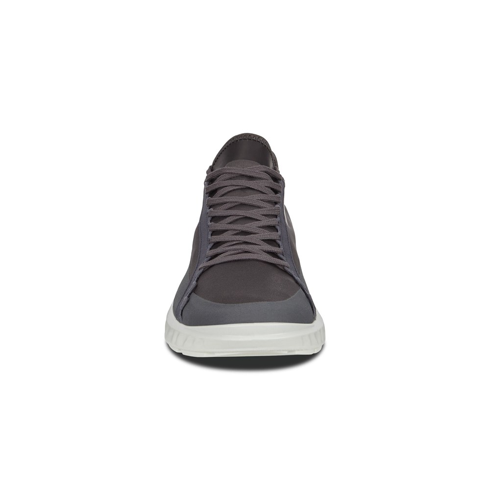 Mens Slip On - ECCO St.1 Lite Sneakerss - Dark Grey - 9436KHNGL
